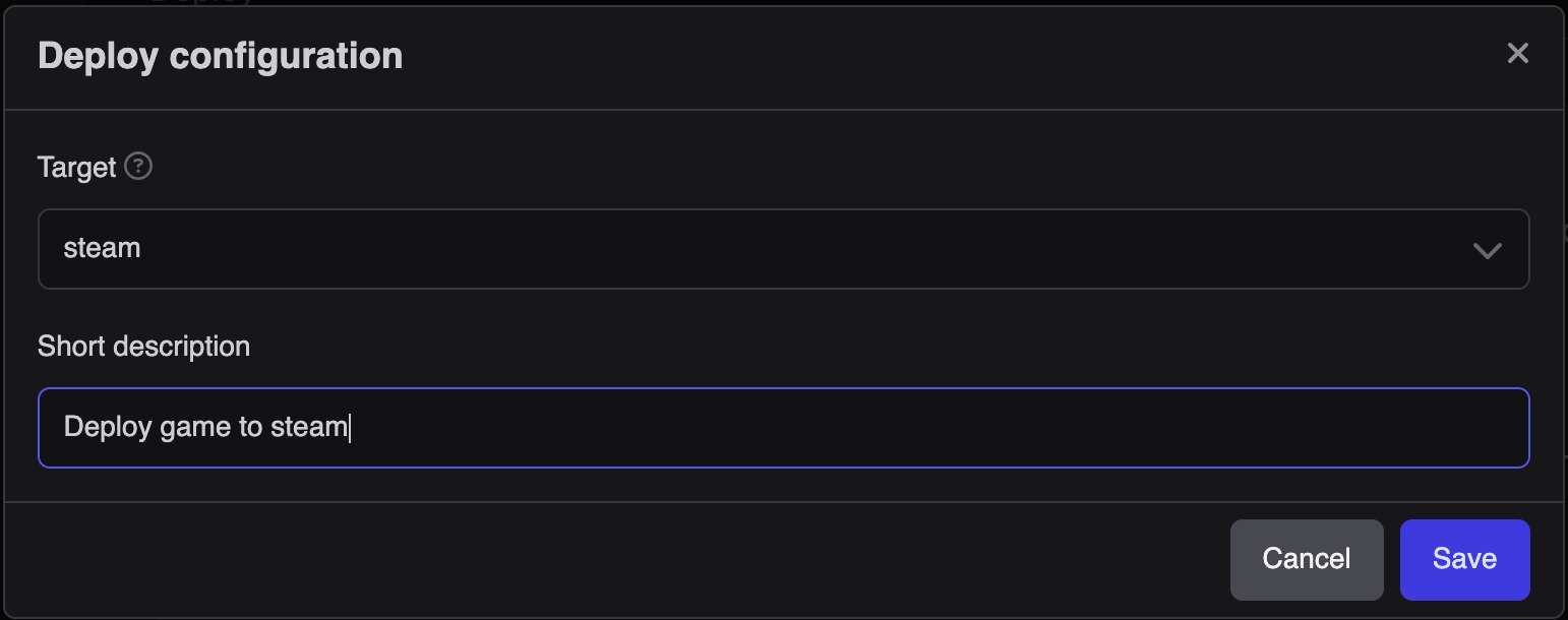 Steam option